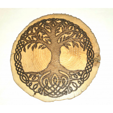 Celtic Tree Cedar Biscuit 